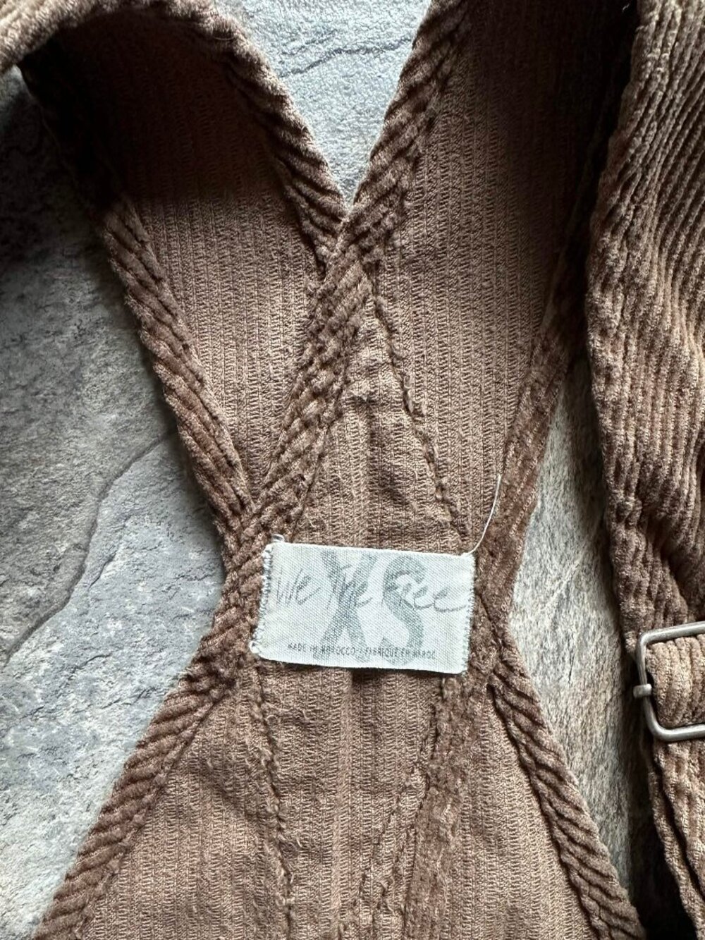 Free People We The Free Cord Overalls - Picture 3 of 7